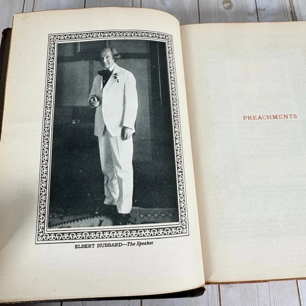 Selected Writings Elbert Hubbard 1923 Memorial Edition Roycrofters Essays